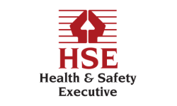 a logo for the Health and Safety Executive