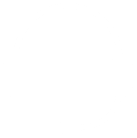 White headset with a microphone on a transparent background