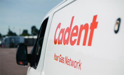 Cadent Latest Press Release Van Image
