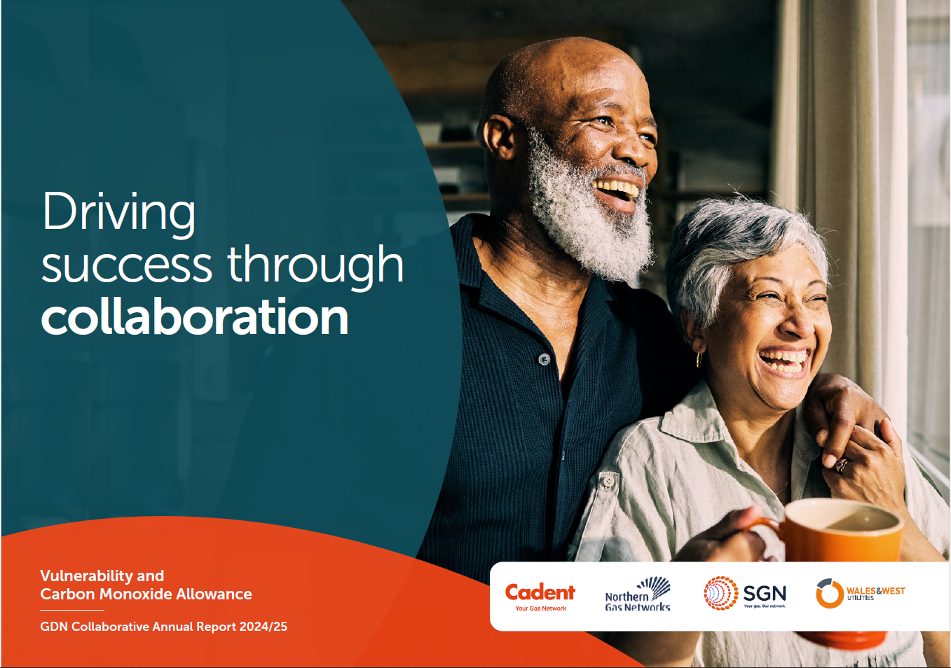 Front cover of Cadent’s Vulnerability and Carbon Monoxide Allowance report for 2024 to 2025