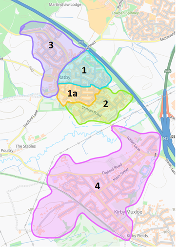 Ratby-map-(1).png A colourful map of Ratby, Leicestershire to show how we are working to get gas back on in the area